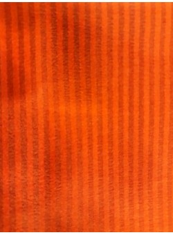 Orange Stripe Chiffon Saree MH-1